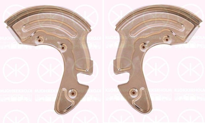 Ankerblech Spritzblech Hitzeschutzblech Satz vorne passend für VW Passat Variant Bj 97-05