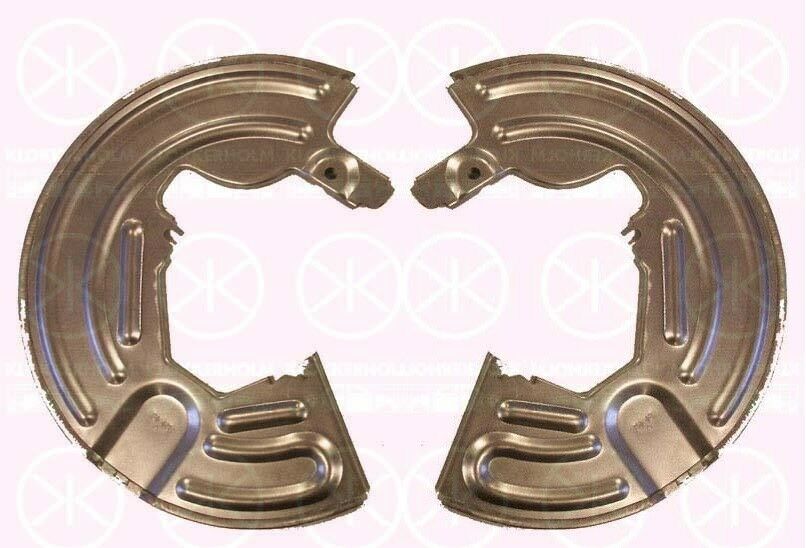 Ankerblech Spritzblech Hitzeschutzblech Satz vorne passend für Renault 19 Bj. 88-92