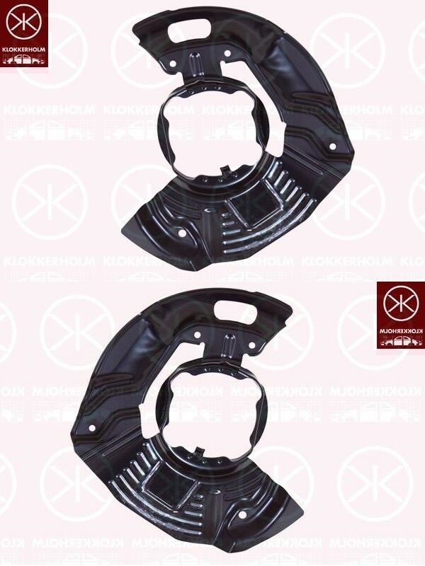 Ankerblech Spritzblech Hitzeschutzblech Bremsstaubblech Satz vorne passend für BMW 5er E39