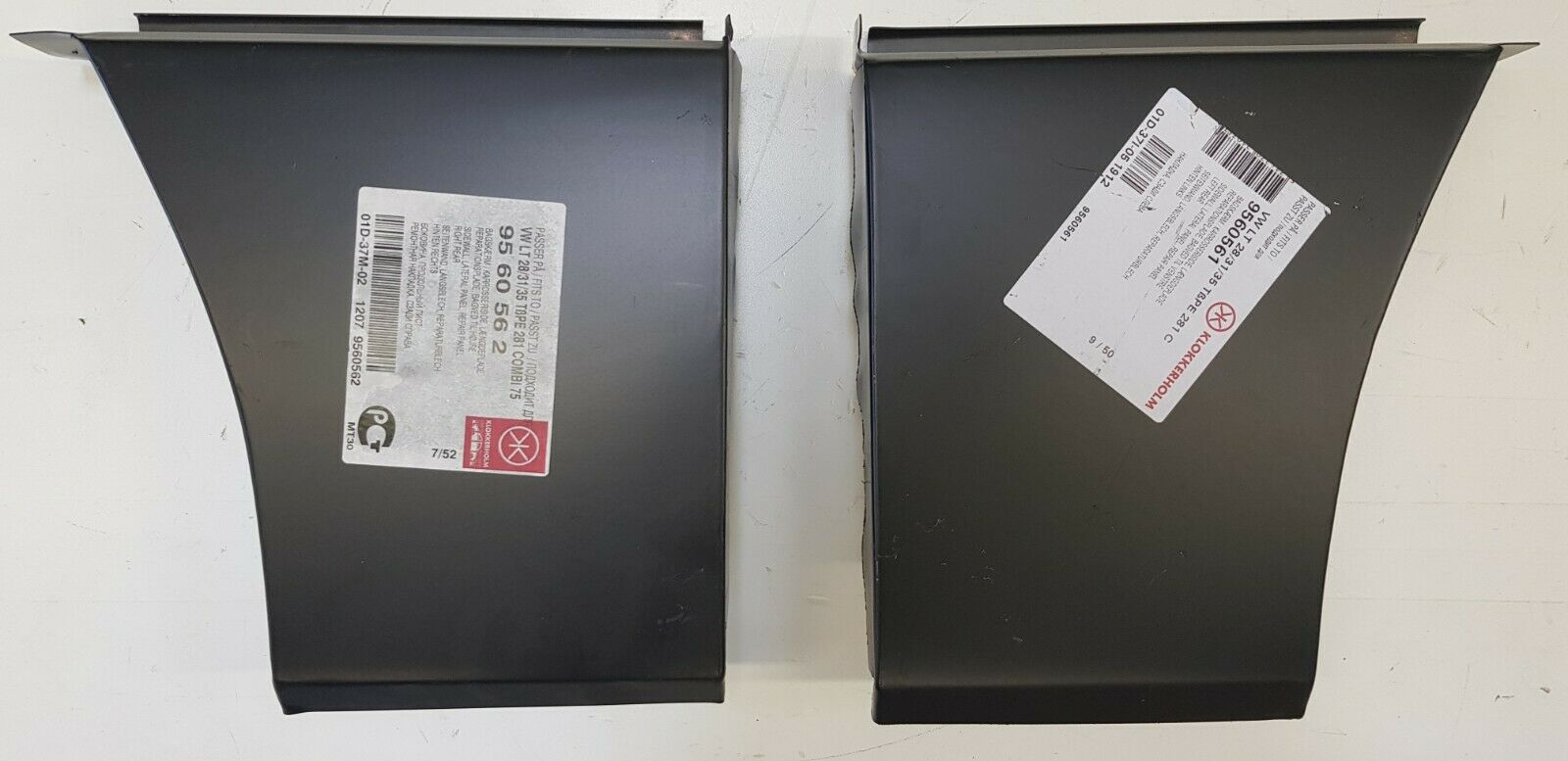 Anschlussblech Set vor dem Hinterrad links & rechts passend für VW LT 28 Bj. 75-96