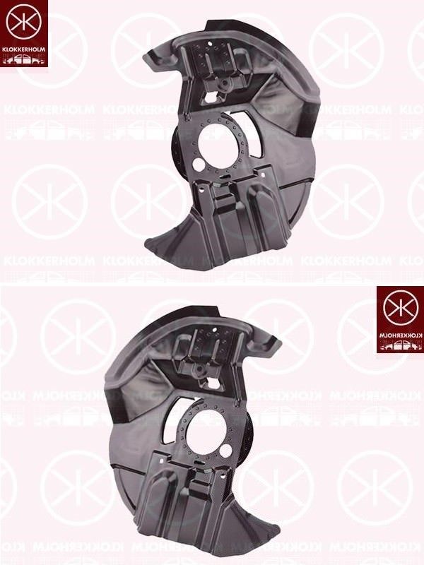 Ankerblech Spritzblech Hitzeschutzblech Satz vorne passend für BMW E46 Coupe 330Ci Bj.99-06