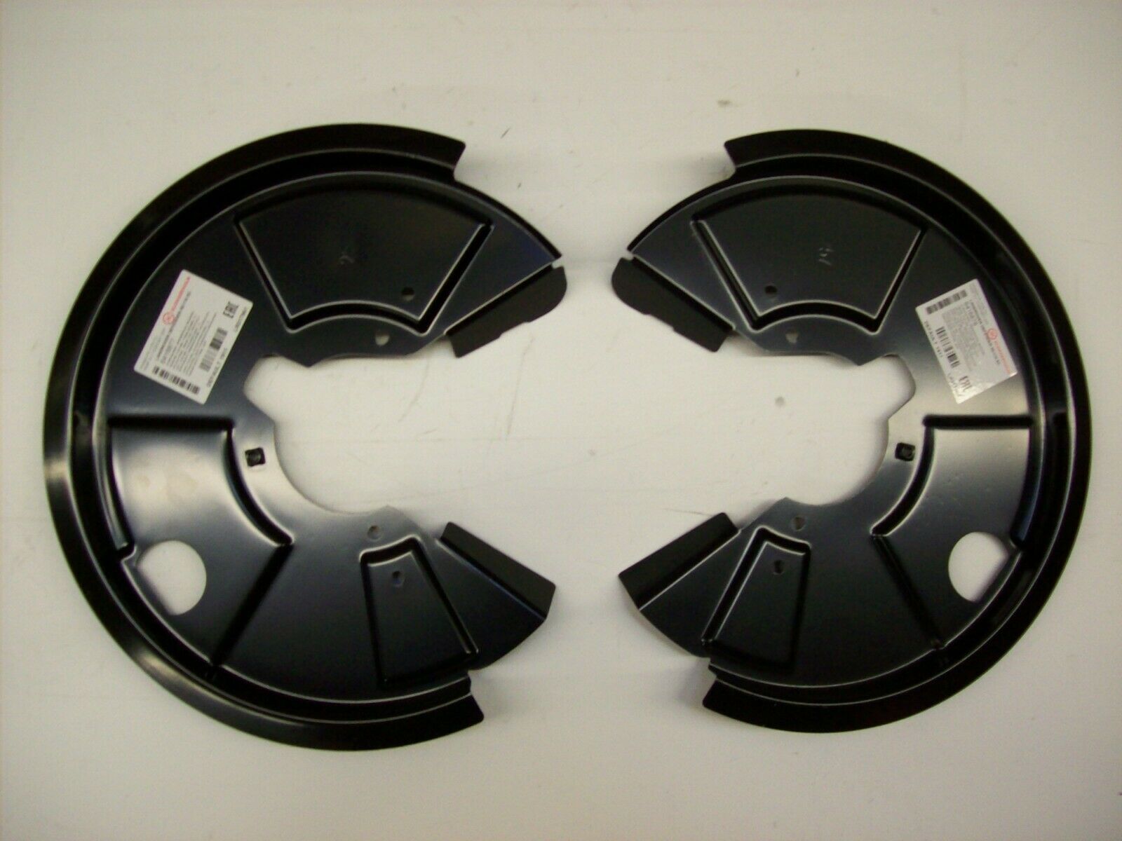 Spritzblech Bremsstaubblech Hitzeschutzblech Satz hinten passend für Land Rover Defender