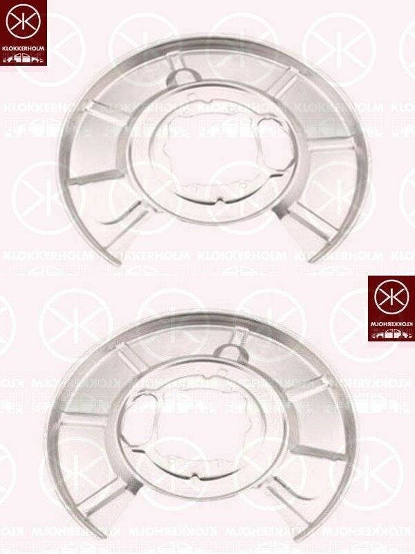 Ankerblech Spritzblech Hitzeschutzblech Bremsstaubblech Satz hinten passend für BMW 5er E60