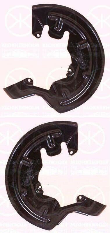 Ankerblech Spritzblech Hitzeschutzblech Satz vorne passend für Renault Megane Bj. 01-12