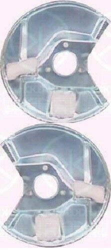 Spritzblech Bremsstaubblech Ankerblech Satz vorne passend für Ford Escort MK II Bj. 75-80