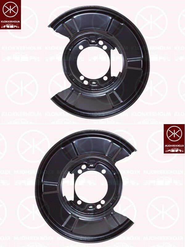 Ankerblech Spritzblech Hitzeschutzblech Satz hinten passend für Mercedes Sprinter 906 Bj.06-