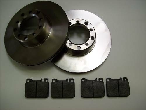 Scheiben+Klötze brake disc passend für Mercedes R107 W107 107 280 350 450 SL C 