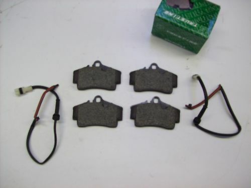 Satz Bremsklötze+Verschl. hinten brake pads passend für Porsche Boxster 2,5 + 2,7 L 