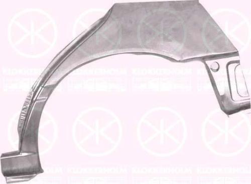 Radlauf Kotflügel hinten links passend für Nissan Sunny 90-96 