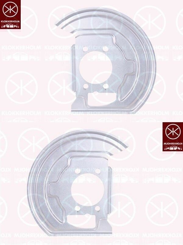 Spritzblech Bremsstaubblech Ankerblech Satz vorne passend für Nissan Qashqai Bj. 06-13