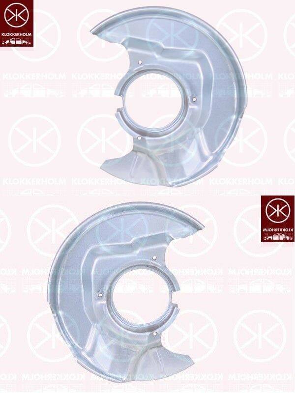 Ankerblech Spritzblech Hitzeschutzblech Satz vorne passend für Toyota Corolla E10 E11 91-02