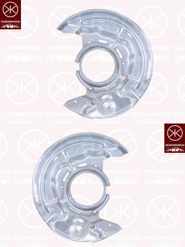 Ankerblech Spritzblech Hitzeschutzblech Satz vorne passend für Toyota Carina T19 Bj. 92-97