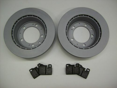 Satz Bremsscheiben + Klötze hint. brake disc passend für Porsche 944 + 924S 2,5L 