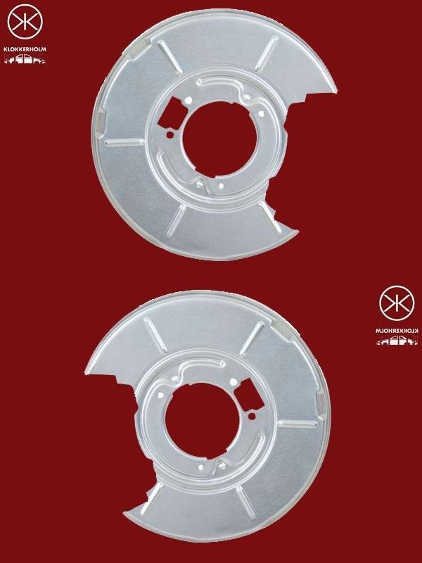Ankerblech Spritzblech Hitzeschutzblech Satz hinten passend für BMW E36 Bj. 90-99
