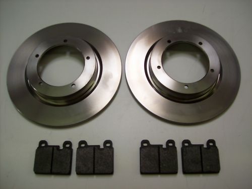 Satz Bremsscheiben Klötze vo.63 passend für Porsche 356C 356 SC 