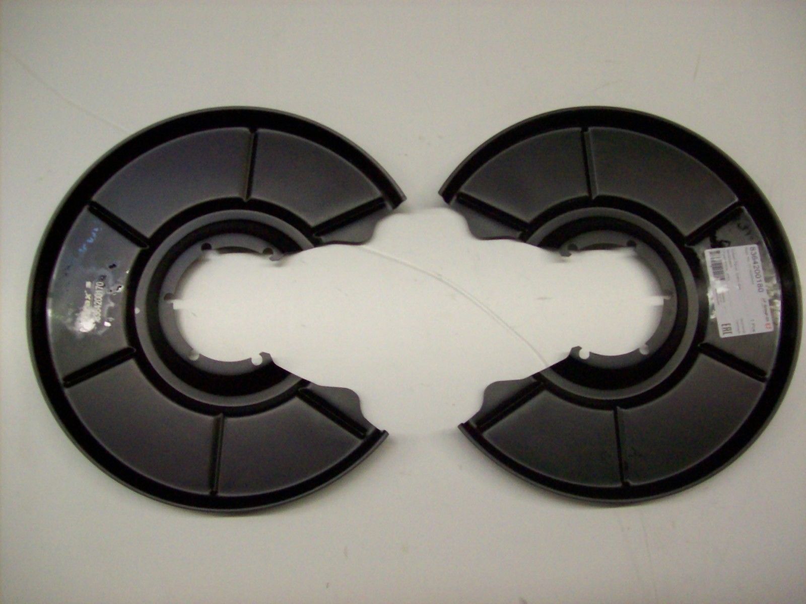 Ankerblech Spritzblech Hitzeschutzblech Satz vorne passend für Mercedes W110 W111 Bj. 59-68