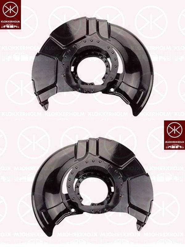 Ankerblech Spritzblech Hitzeschutzblech Satz vorne passend für BMW Z3 Bj. 95-03