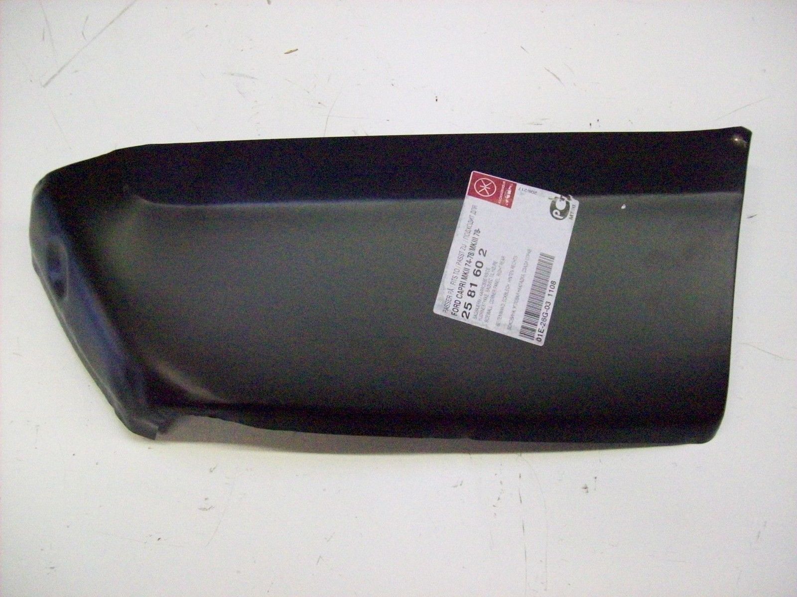 Endblech Endspitze hinten rechts Bj. 74-84 passend für Ford Capri II + III 