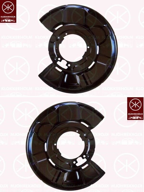 Ankerblech Spritzblech Hitzeschutzblech Satz hinten passend für BMW F30 F31 Bj. 2011-