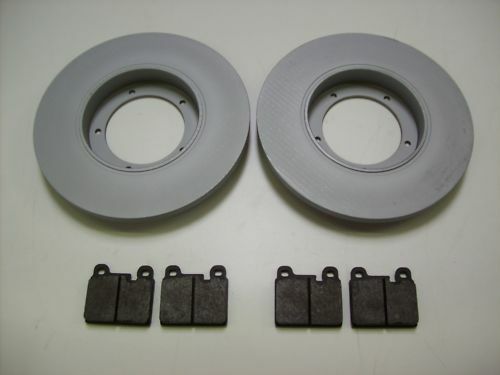 Satz Bremsscheiben Klötze vorne Bj. 65-69 passend für Porsche 911 912 