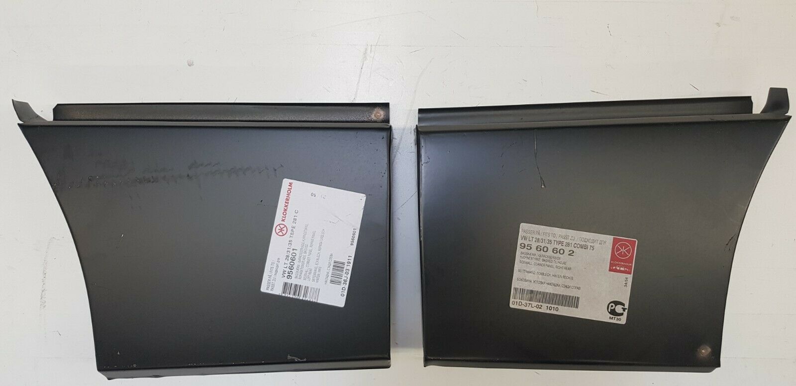 Endblech Eckblech Seitenwand Set hinten links & rechts passend für VW LT 28 Bj. 75-96