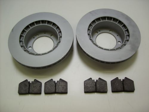 Bremsscheiben + Klötze vorn passend für Porsche 944 S2 + 968 3,0L 