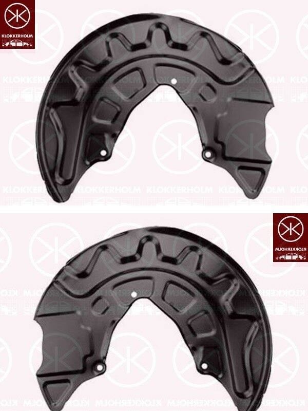 Ankerblech Spritzblech Hitzeschutzblech Satz vorne passend für Audi A3 quattro Bj. 2012-