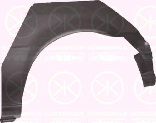 Radlauf Kotflügel hinten links 2 Türer passend für Ford Fiesta Bj. 89-97 