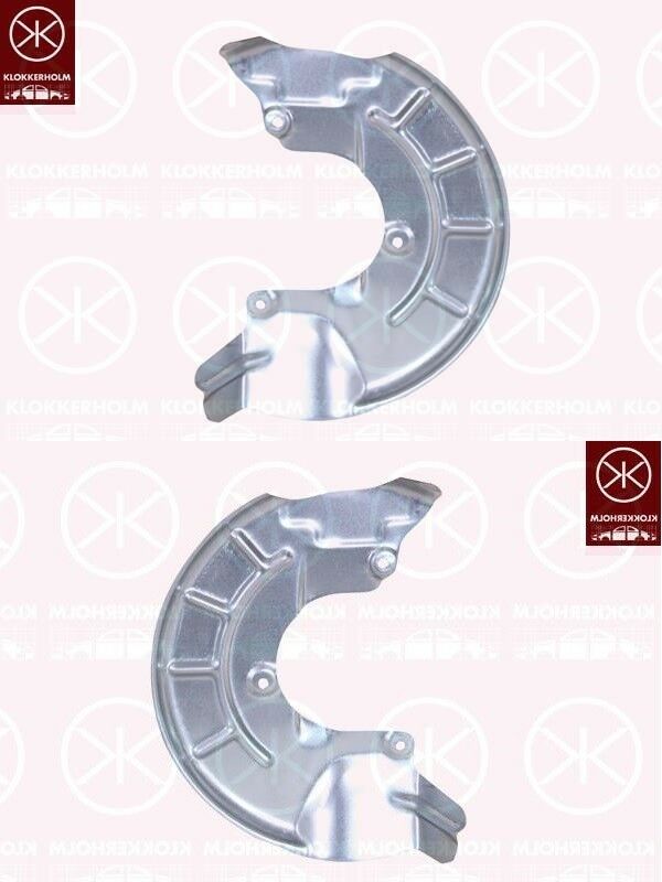 Spritzblech Bremsstaubblech Ankerblech Satz vorne passend für Skoda Citigo Bj. 2012-