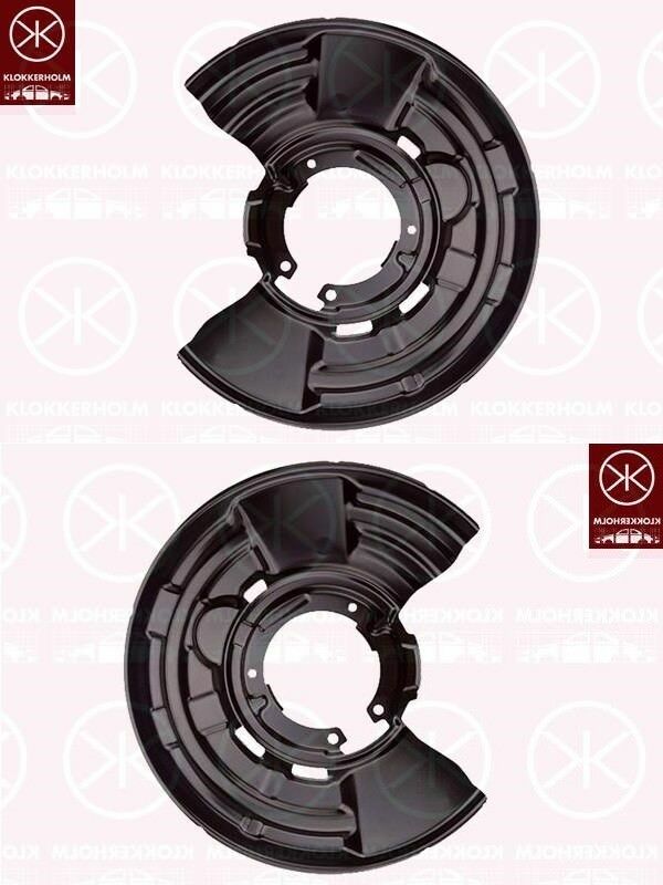 Ankerblech Spritzblech Hitzeschutzblech passend für BMW 4rer mit Sportpaket Bj. 2013-