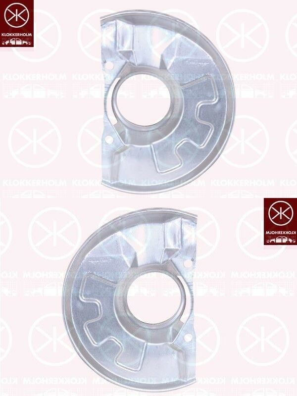 Spritzblech Bremsstaubblech Ankerblech Satz vorne passend für Mitsubishi Space Star Bj. 98-