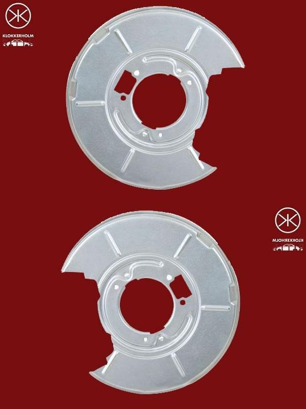 Ankerblech Spritzblech Hitzeschutzblech Satz hinten passend für BMW E46 Cabrio Bj. 00-07