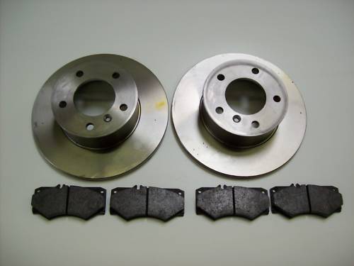Bremsscheiben + Klötze vo. passend für Mercedes G Modell W 460 461 463 