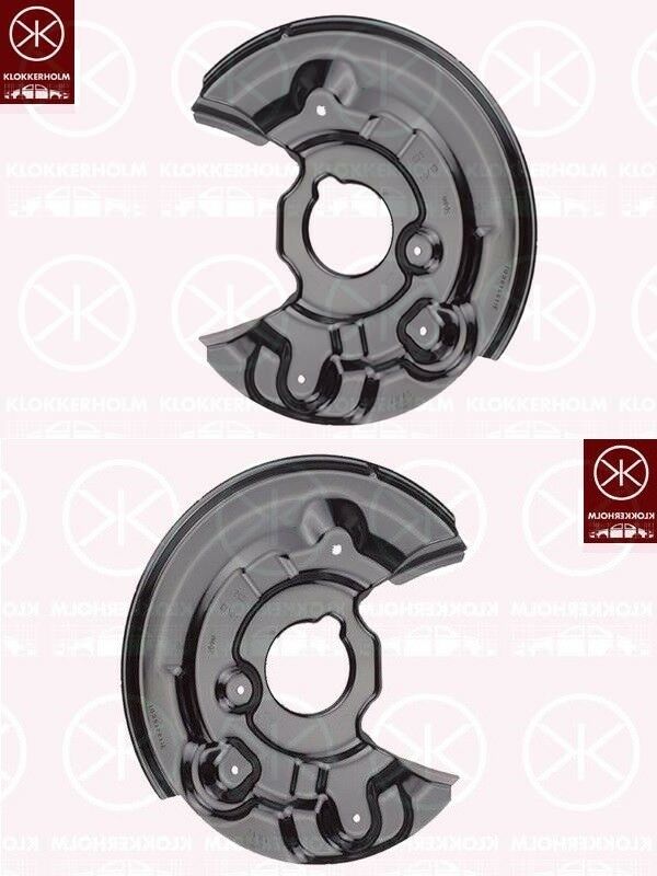 Spritzblech Bremsstaubblech Ankerblech Satz hinten passend für VW Jetta Bj. 2010- 272mm