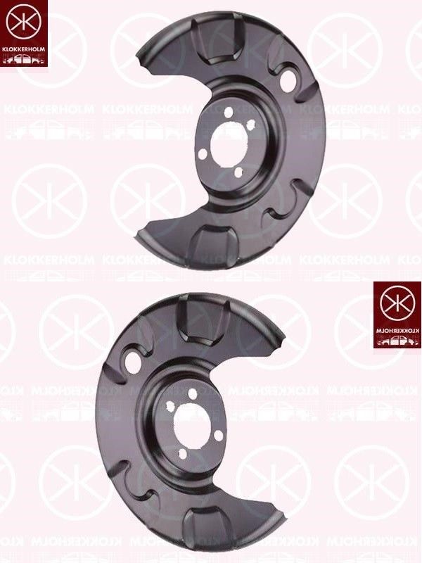 Spritzblech Bremsstaubblech Ankerblech Satz hinten passend für VW Scirocco II 53B Bj. 80-92