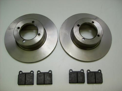 Satz Bremsscheiben + Klötze vorn passend für Opel Rekord C  Bj. 66-72