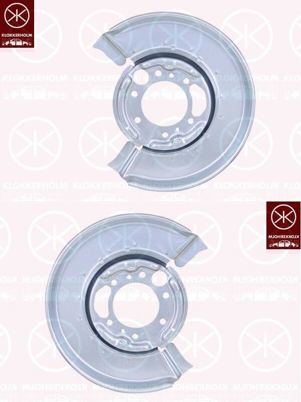 Ankerblech Spritzblech Hitzeschutzblech Satz hinten passend für Mercedes G-Modell W460 79-93