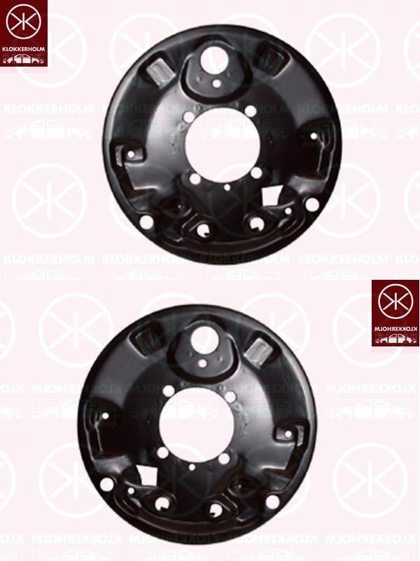 Spritzblech Bremsstaubblech Ankerblech Satz hinten passend für VW Käfer Bj. 67-