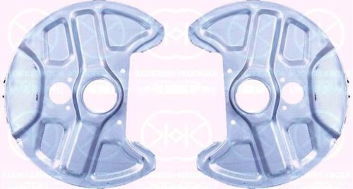 Ankerblech Spritzblech Hitzeschutzblech Bremsstaubblech Satz vorne passend für Volvo S90 V90