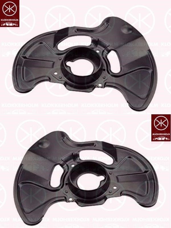 Ankerblech Spritzblech Hitzeschutzblech Satz vorne passend für Mercedes SLK R171 Bj. 04-11