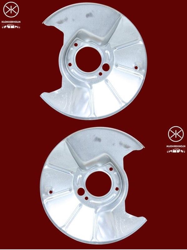 Ankerblech Spritzblech Hitzeschutzblech Satz hinten passend für Mazda Premacy Bj. 99-05