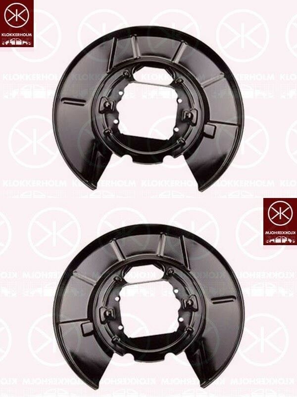 Ankerblech Spritzblech Hitzeschutzblech Bremsstaubblech hinten passend für BMW X5 Bj. 00-07