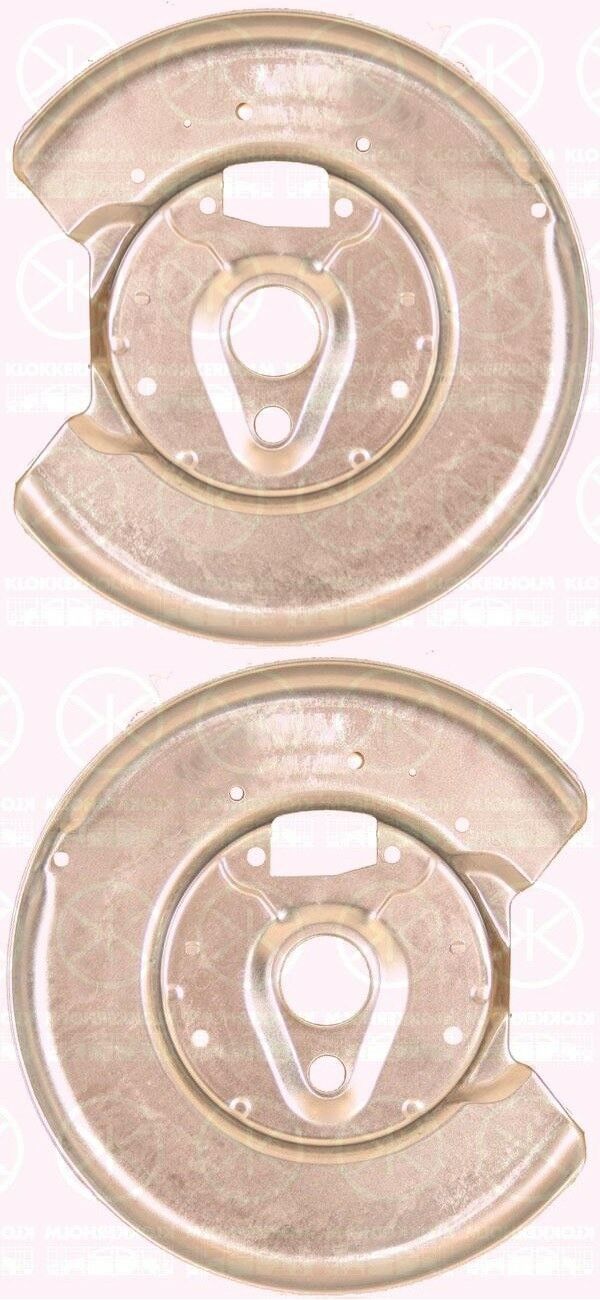 Ankerblech Spritzblech Hitzeschutzblech Satz hinten passend für Volvo 850 Bj. 91-97