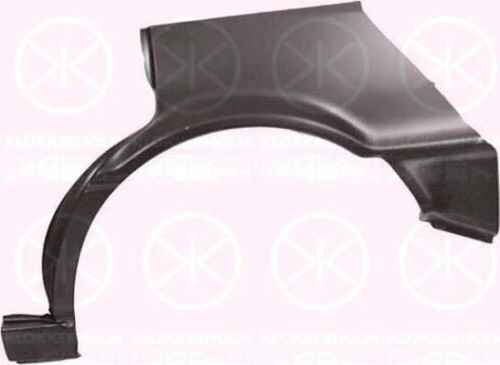 Radlauf Kotflügel Seitenwand hinten links passend für Audi 80 Bj. 86-91 4Türer 