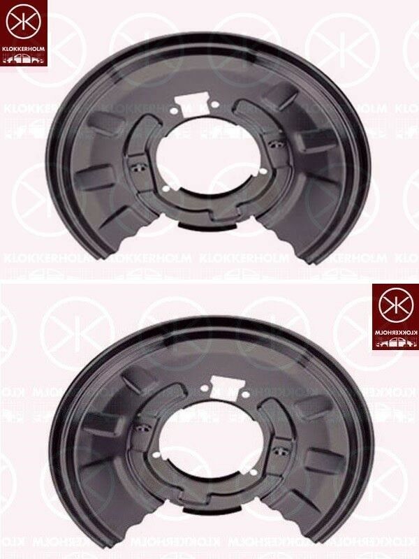 Ankerblech Spritzblech Hitzeschutzblech Satz hinten passend für BMW E83 X3 Bj. 03-11