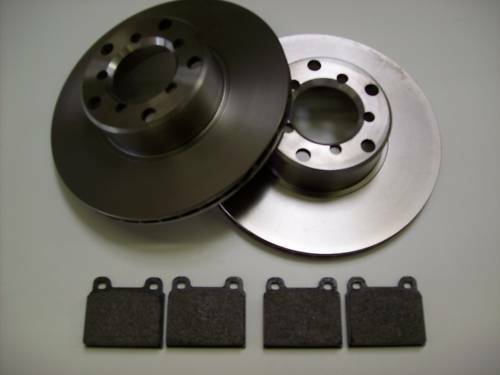 Bremsscheiben und Klötze vorne passend für Mercedes W108 W111 Coupe 3,5 V8 