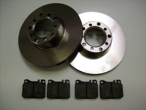 Scheiben + Klötze vorne passend für Mercedes R107 W107 107 280 380 SL C 